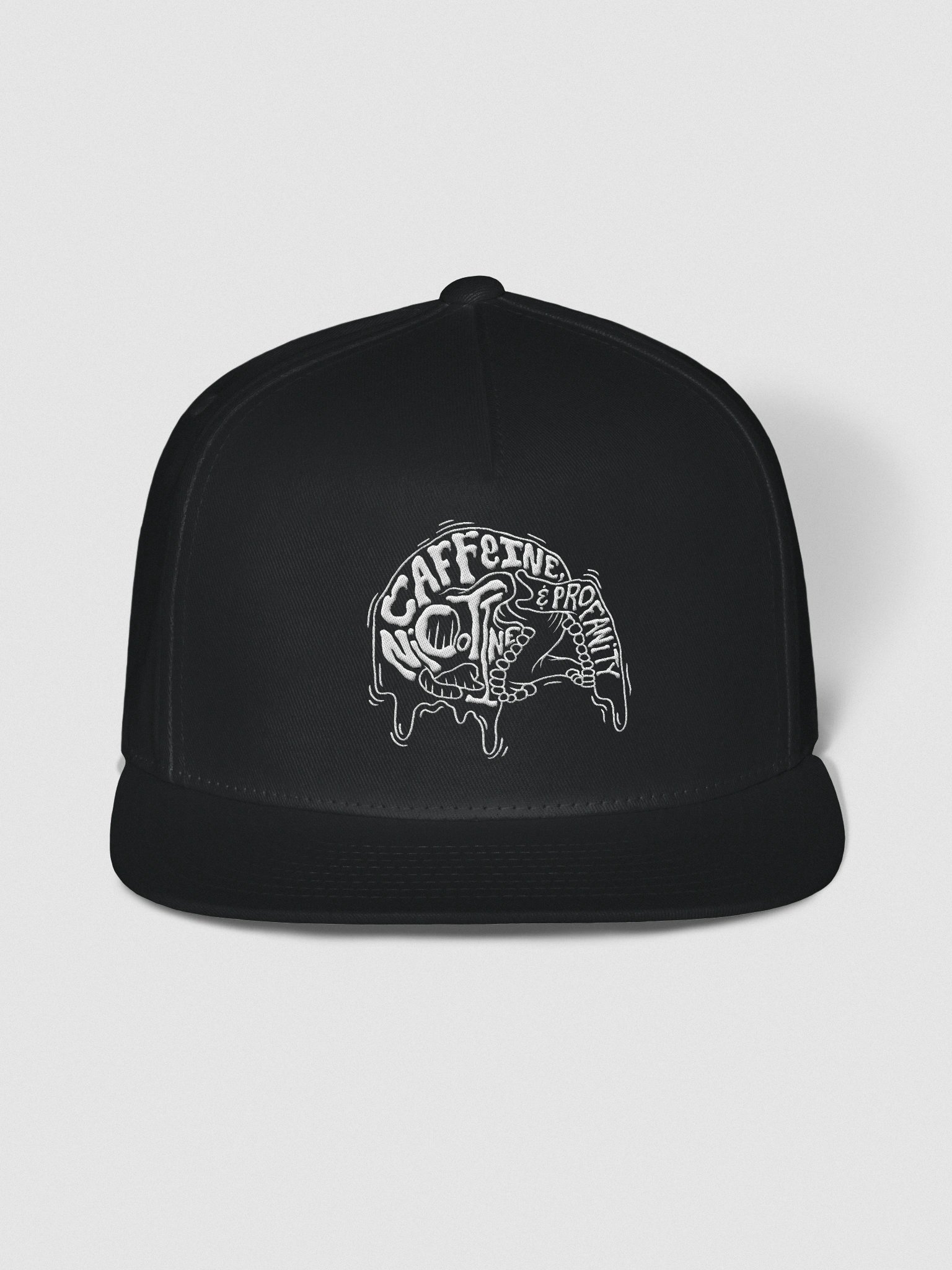 Caffeine, Nicotine & Profanity Hat product image (1)