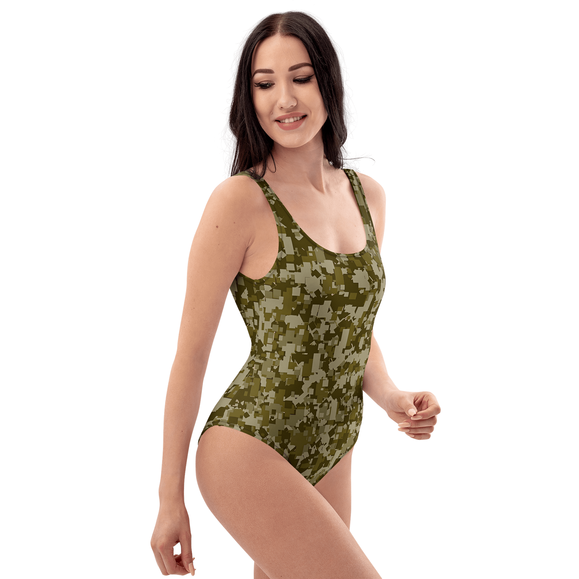 Pixelated Jungle All-Over Swimsuit product image (3)