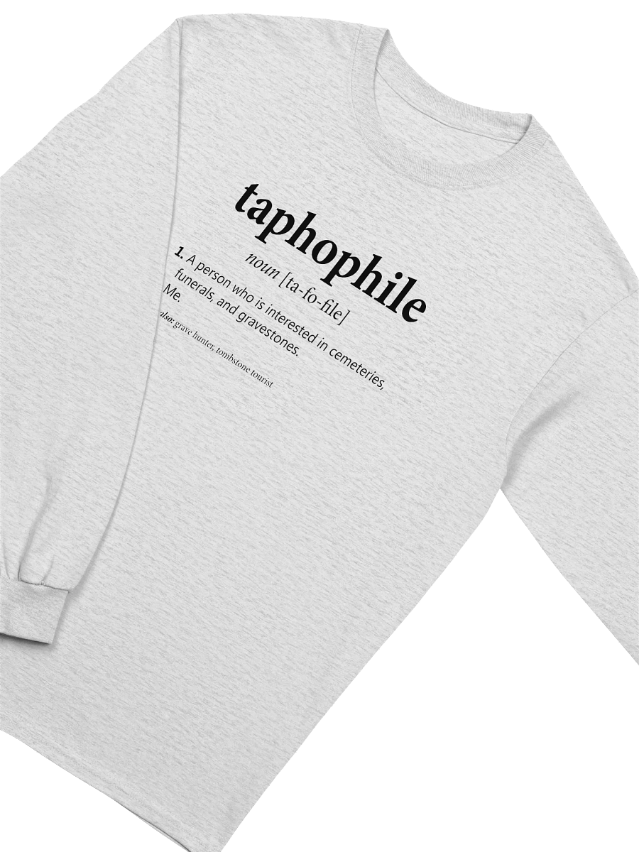 Taphophile Long Sleeve product image (13)