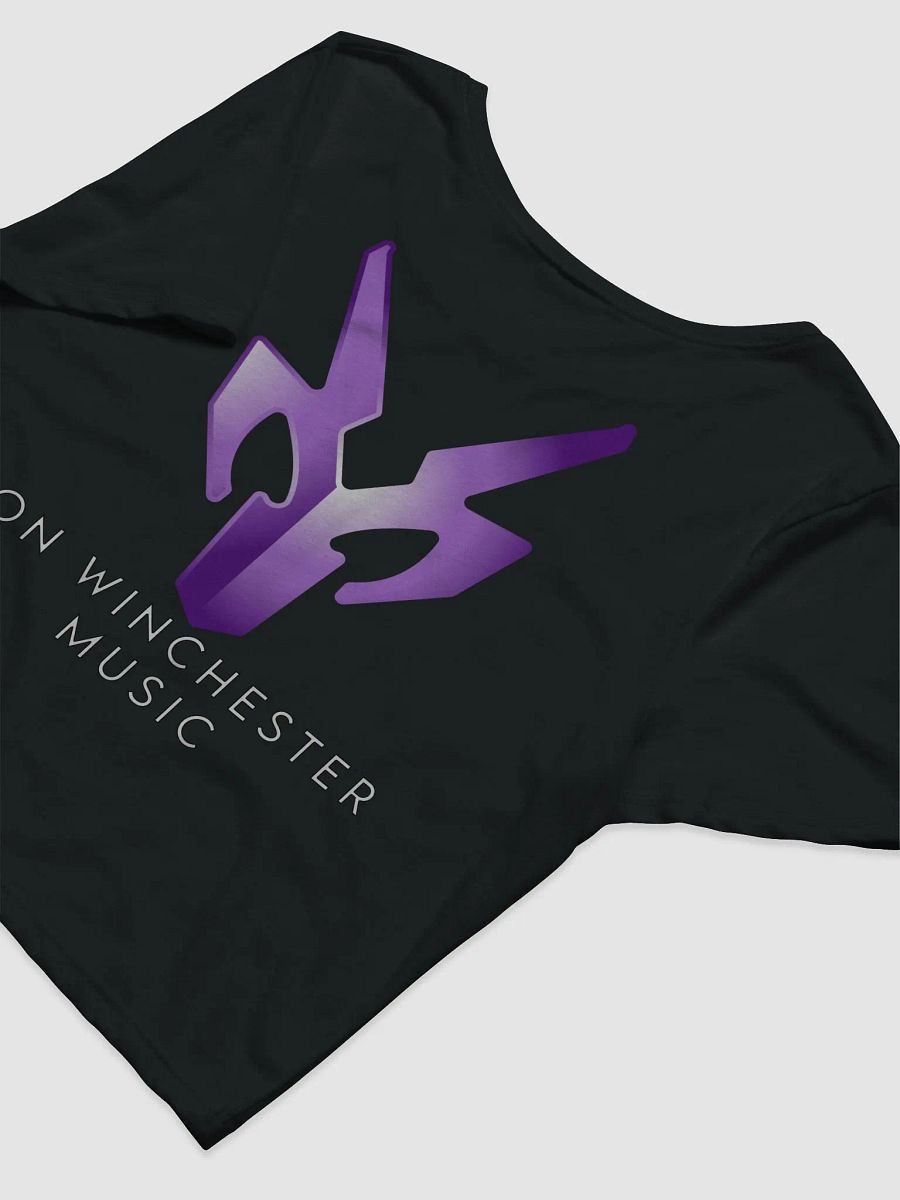 Blegh Crop-top with Purple Logo on Back product image (6)
