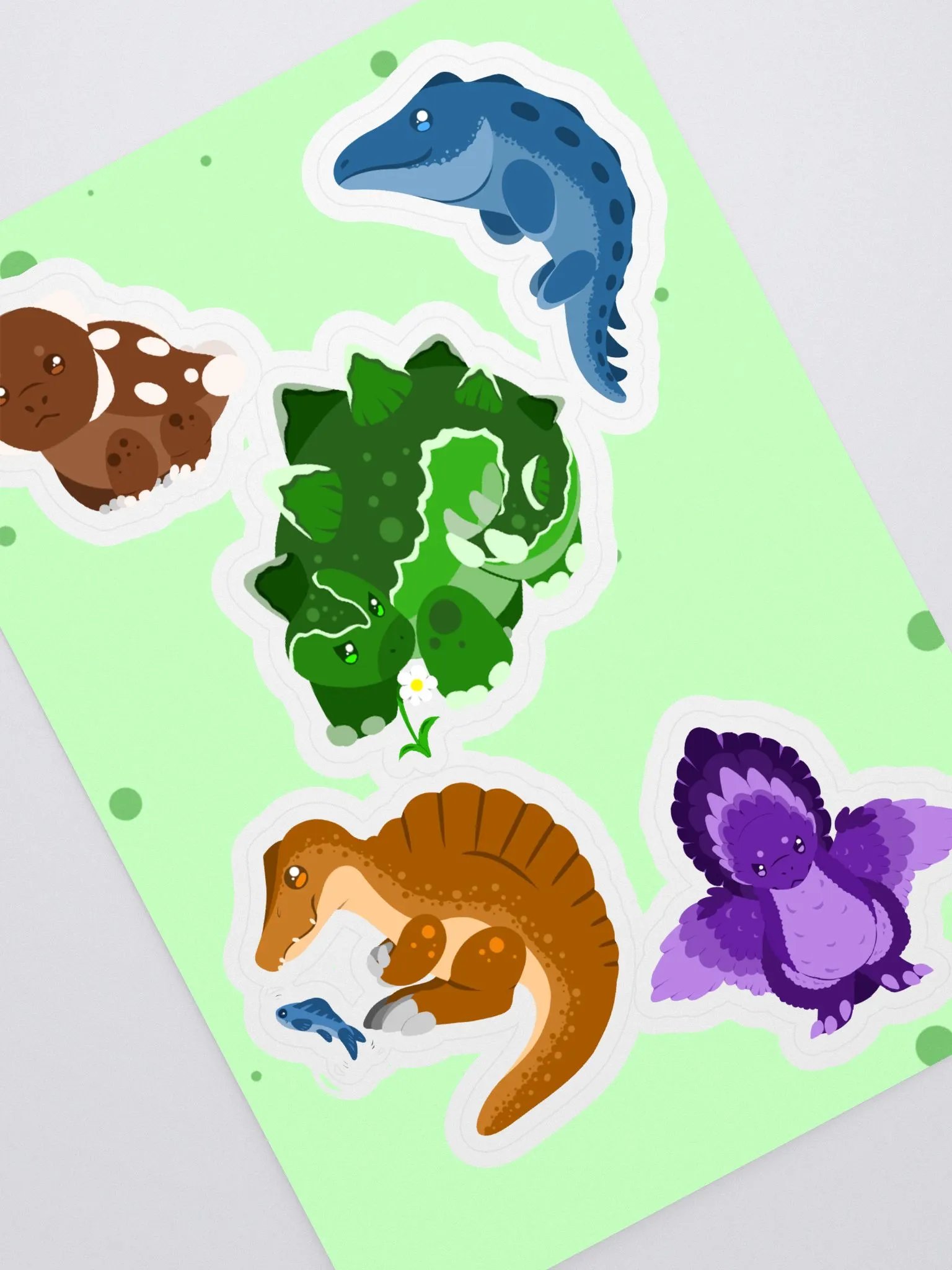 Cute Dino Stickers! product image (1)