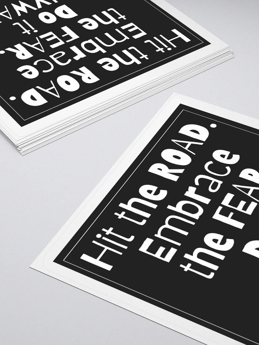 EMBRACE THE FEAR • STICKER product image (4)