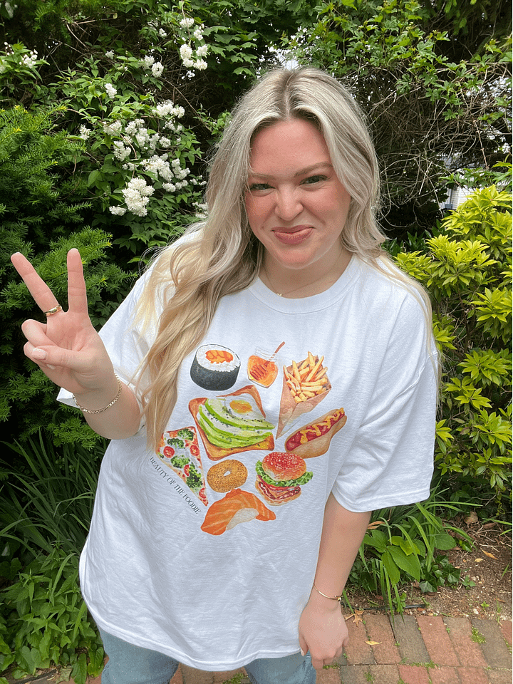 Eat What You Love graphic tee product image (1)