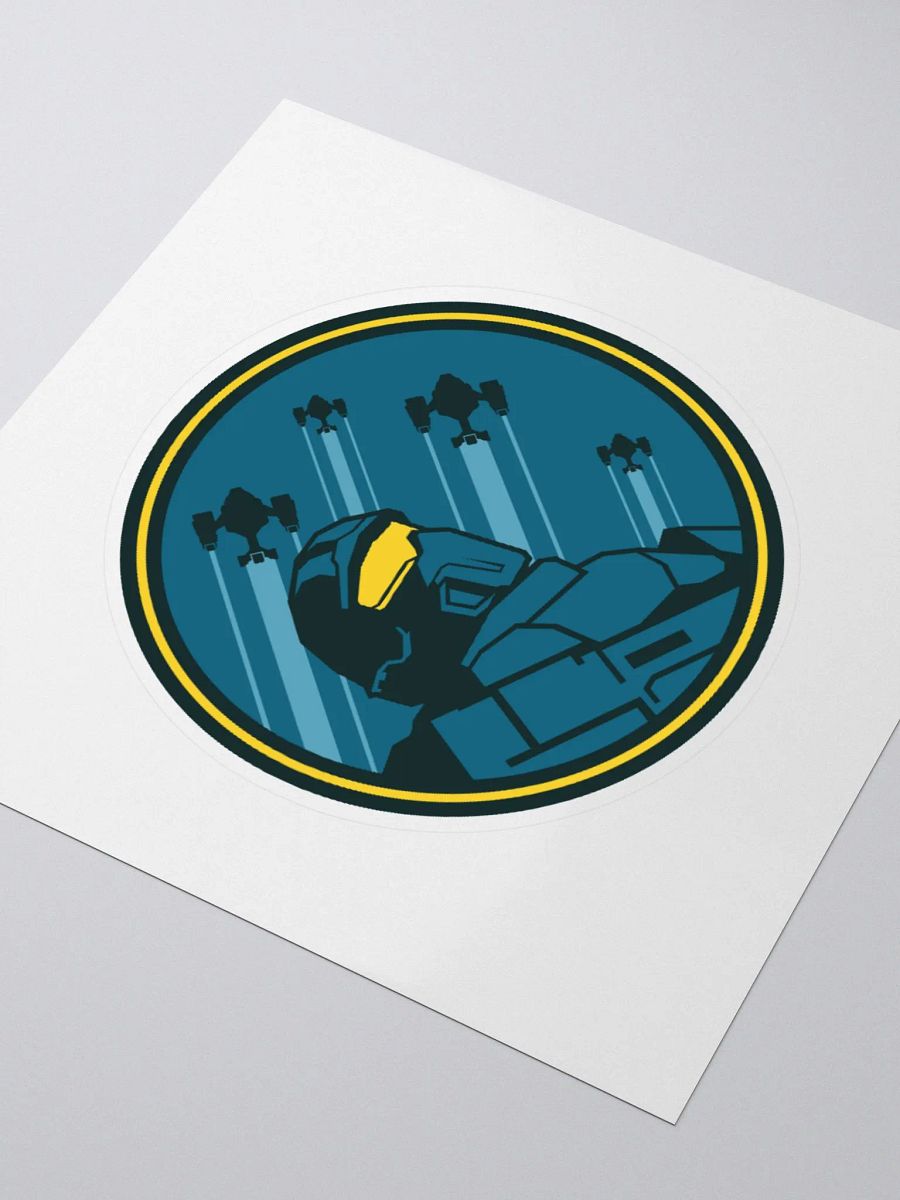 For The Glory of Super Earth Sticker product image (7)