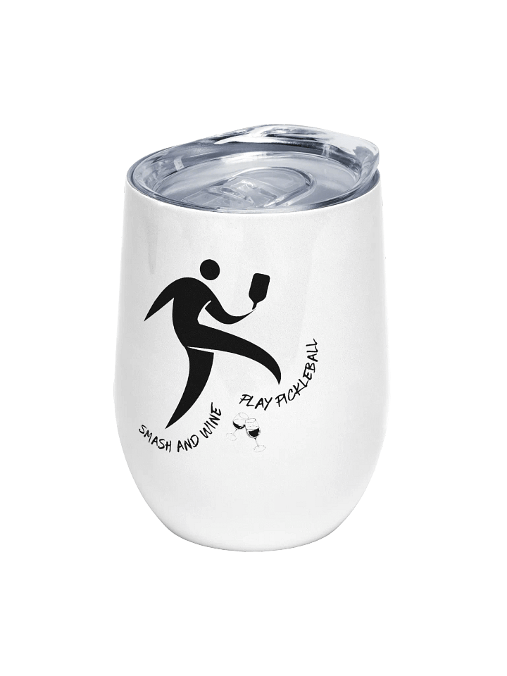 Smash and Wine, Play Pickleball Wine Tumbler product image (1)