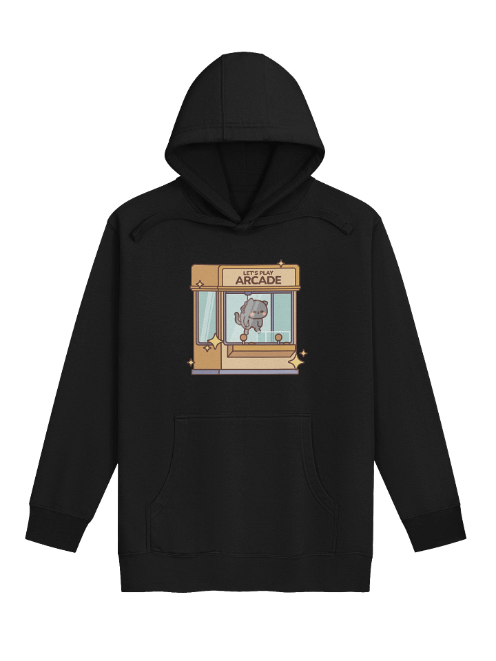 Let's Play Arcade - Black Hoodie product image (1)
