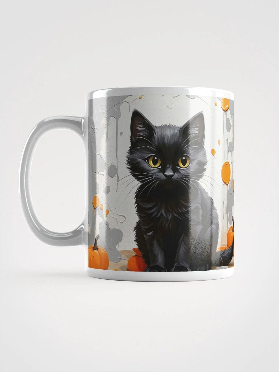 Lunas Lurk Black Cat Mug product image (4)
