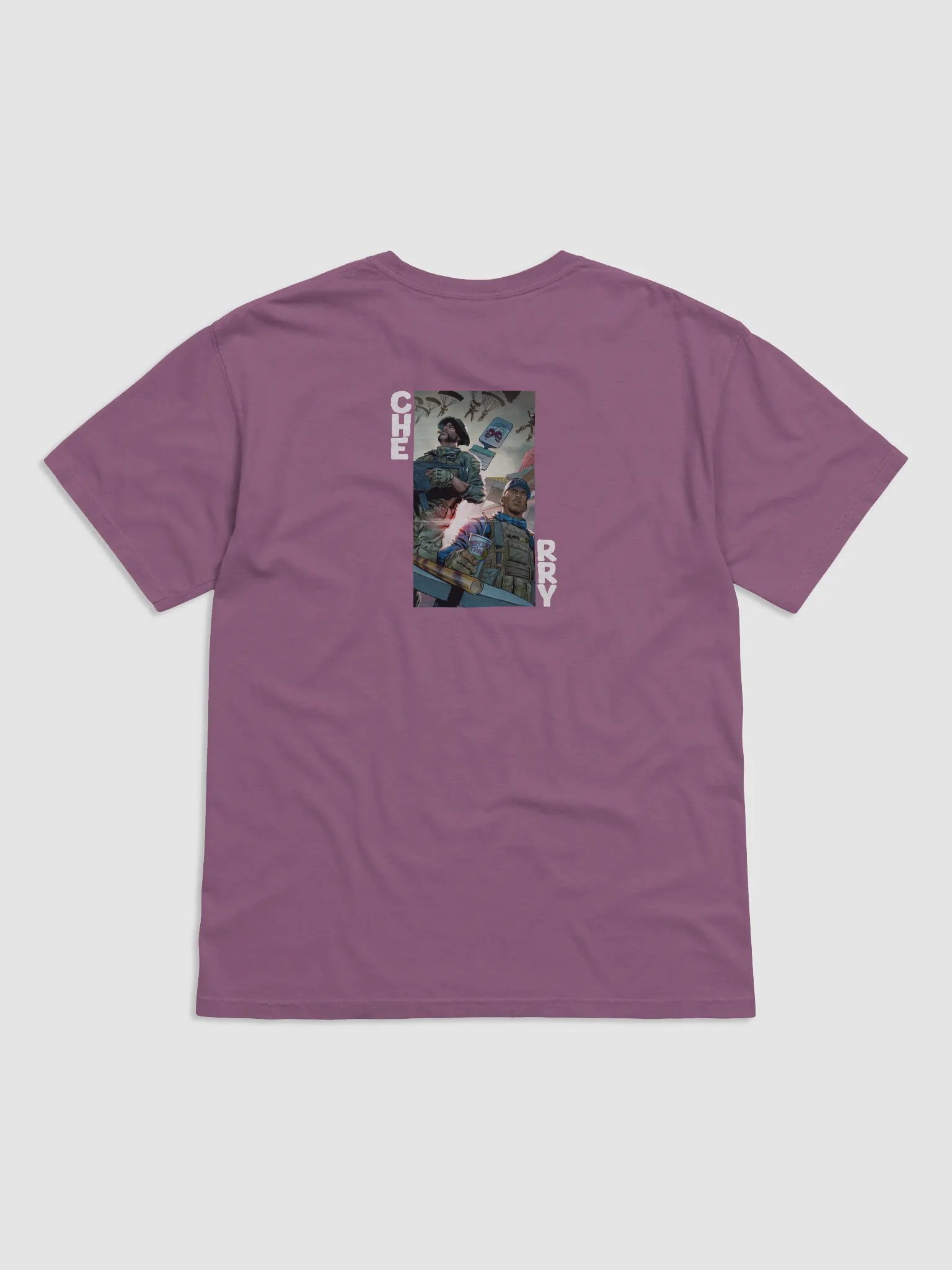 Cherry Tee Warzone backprint product image (3)