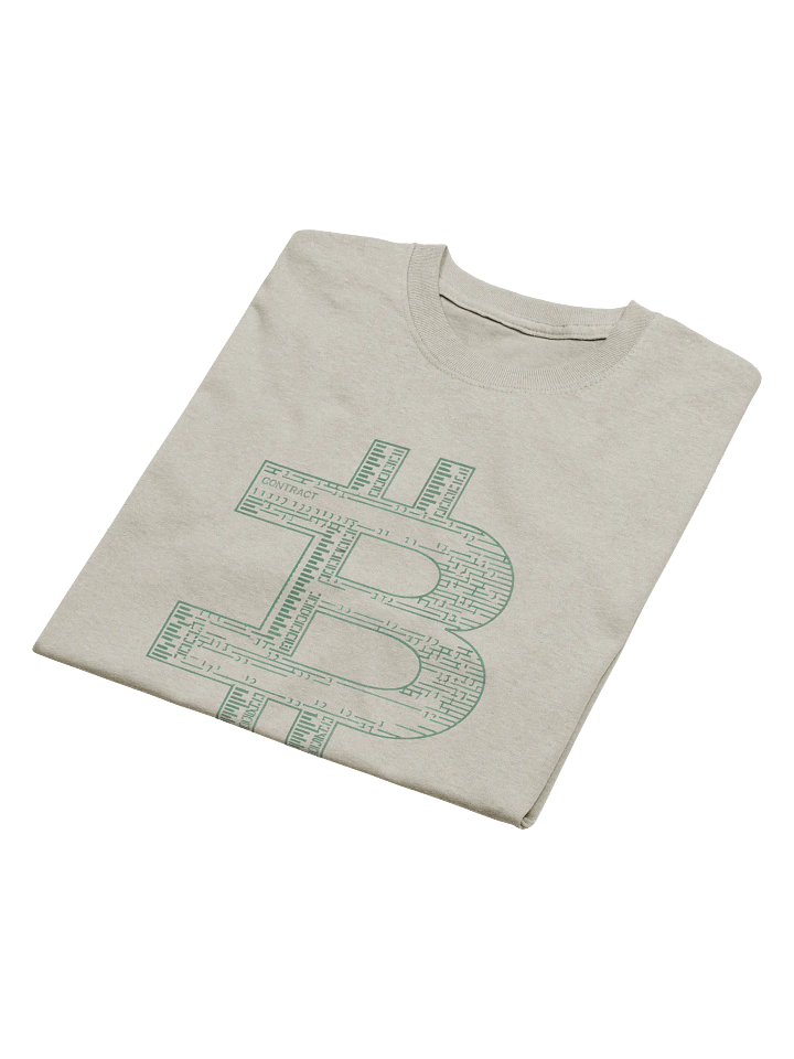 Bitcoin Aesthetic Graphic Tee – Make a Statement with Crypto Style product image (2)