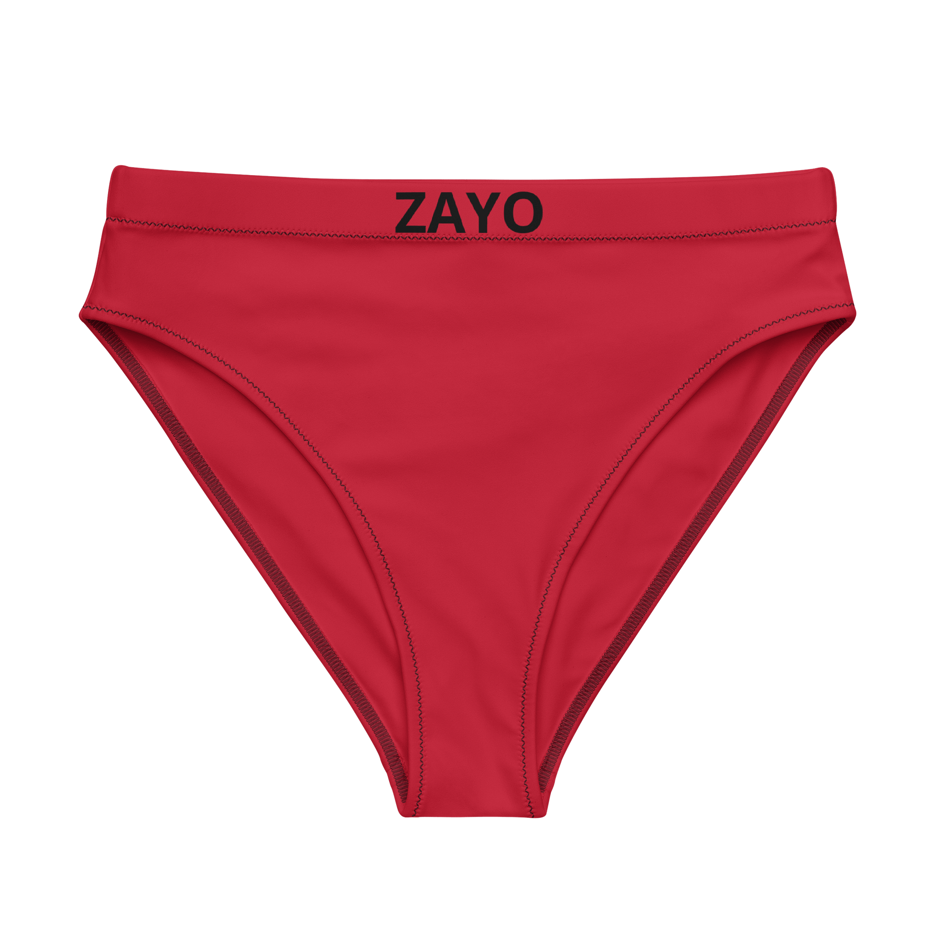 Vibrant Red 'ZAYO' All-Over Bikini Bottoms product image (2)