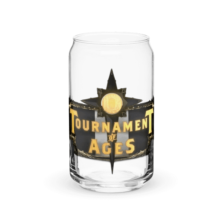 Tournament of Ages - Full Logo - Can Glass product image (1)