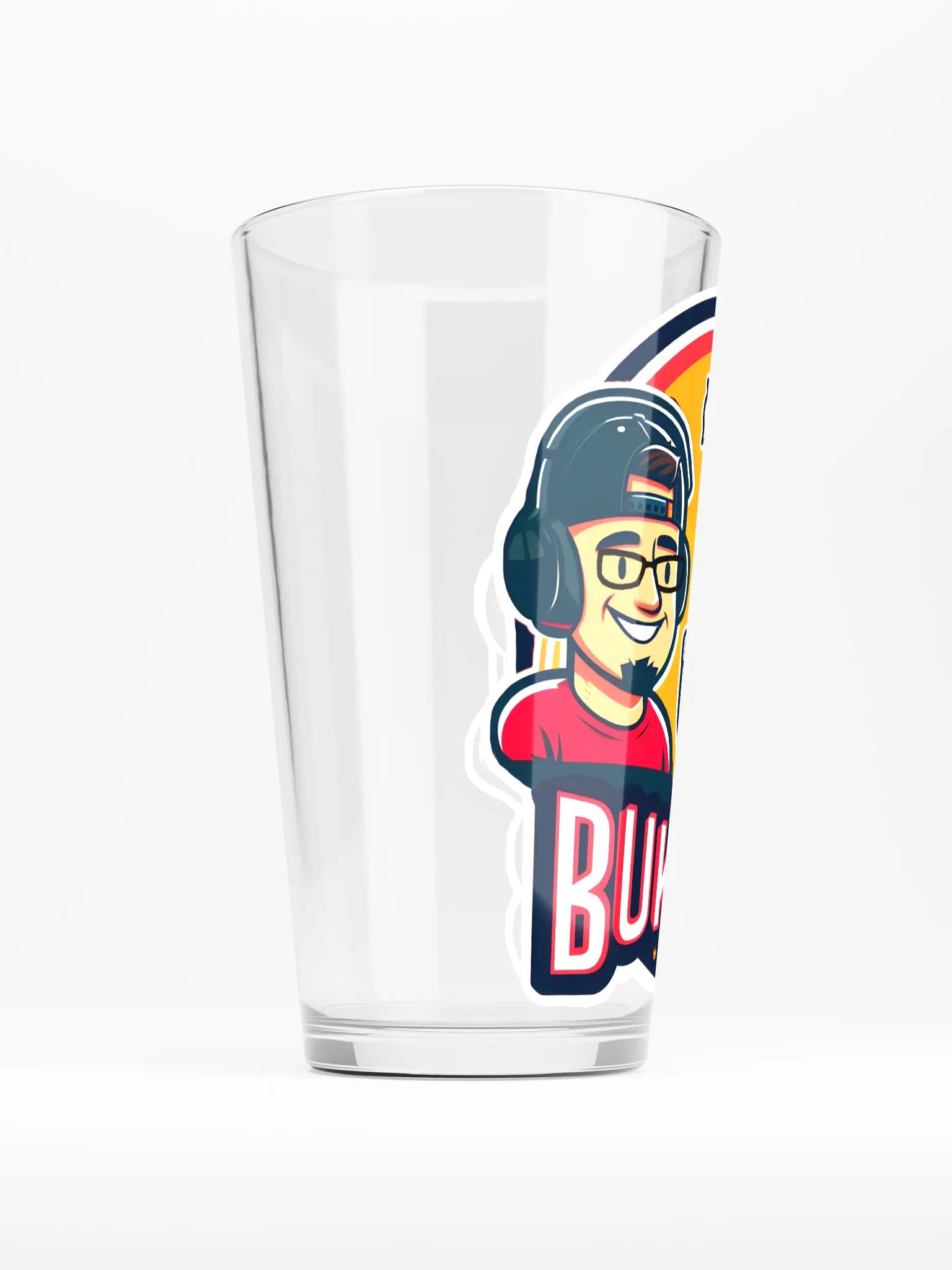 Podcast Party Shaker Pint Glass product image (2)