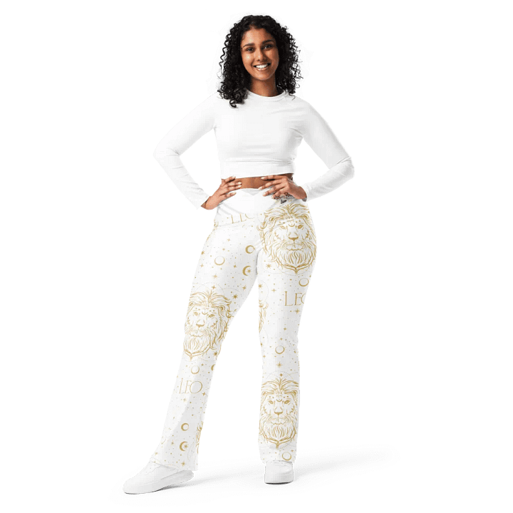 Golden Leo Flare Leggings product image (2)