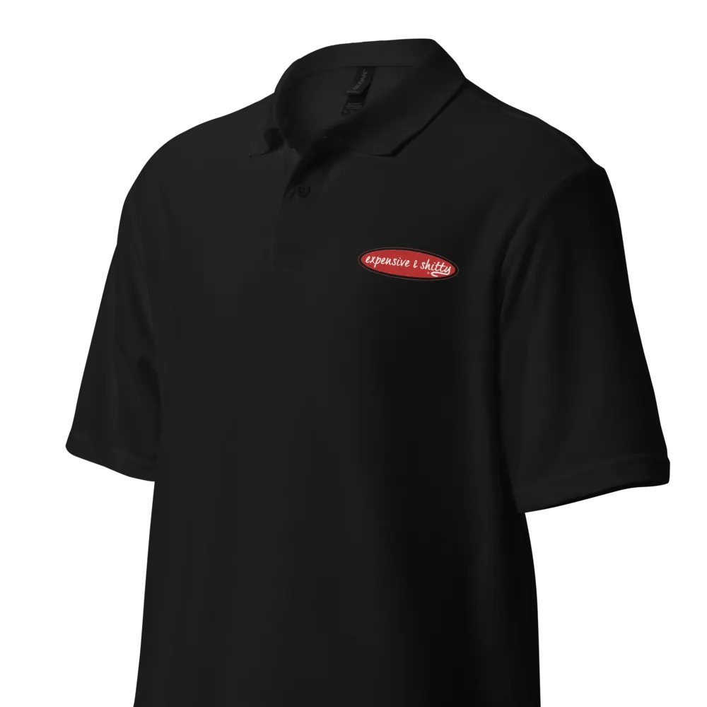 EXPENSIVE & SHITTY UNISEX EMBROIDERED POLO product image (2)