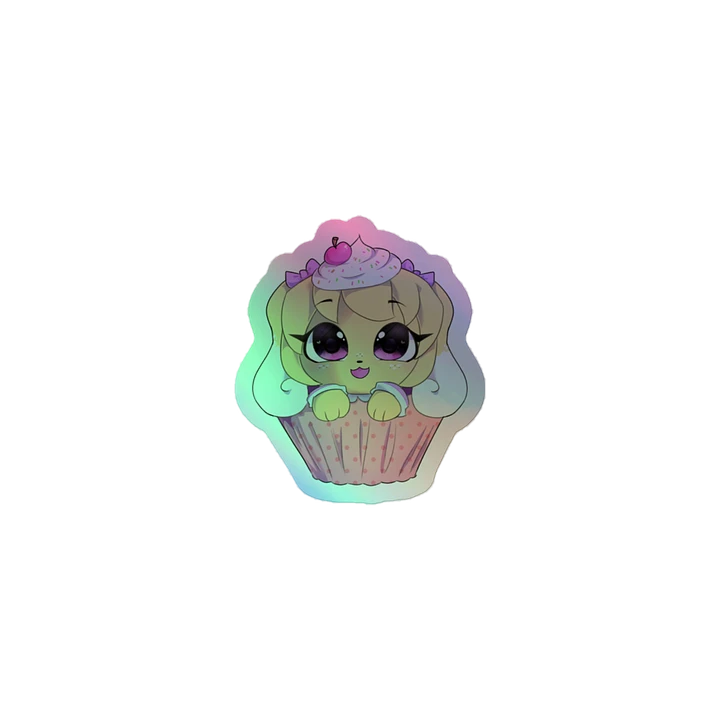Holographic Baby Muffin Sticker product image (1)
