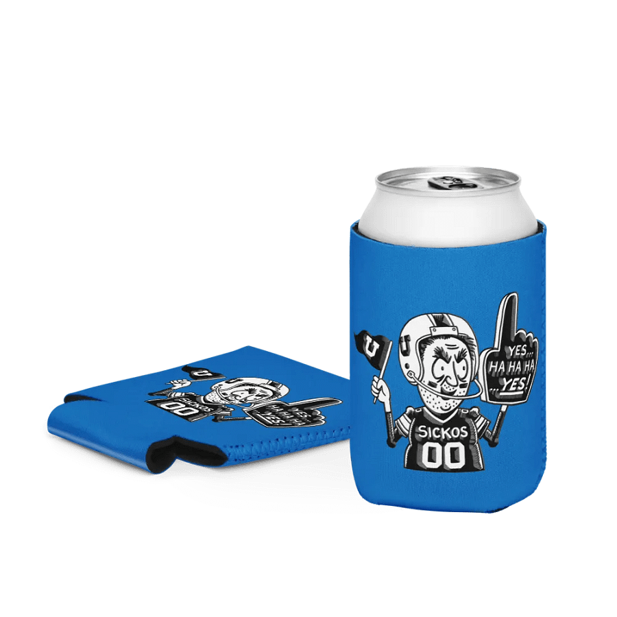 Sickos #1 Fan Beveled Coozie (2 Sizes) product image (4)