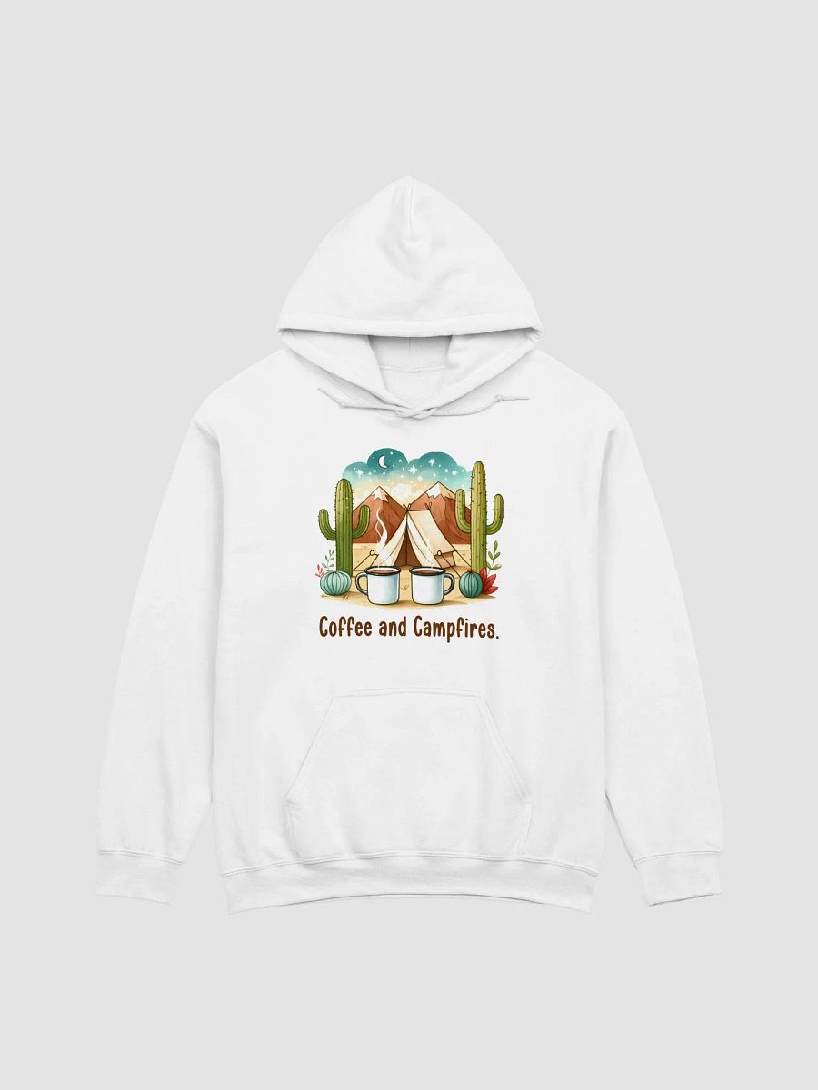 Coffee and Campfires Under Starry Skies Unisex Hoodie product image (1)