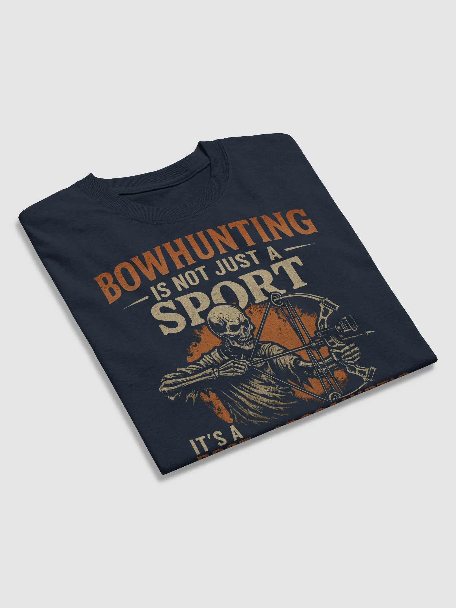 Bowhunting Survival T-Shirt – Post-Apocalyptic Hunting Skill Graphic Tee product image (4)
