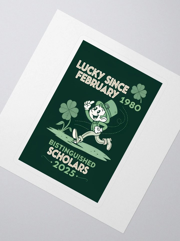 Lucky Leprechaun Kiss-Cut Stickers product image (2)