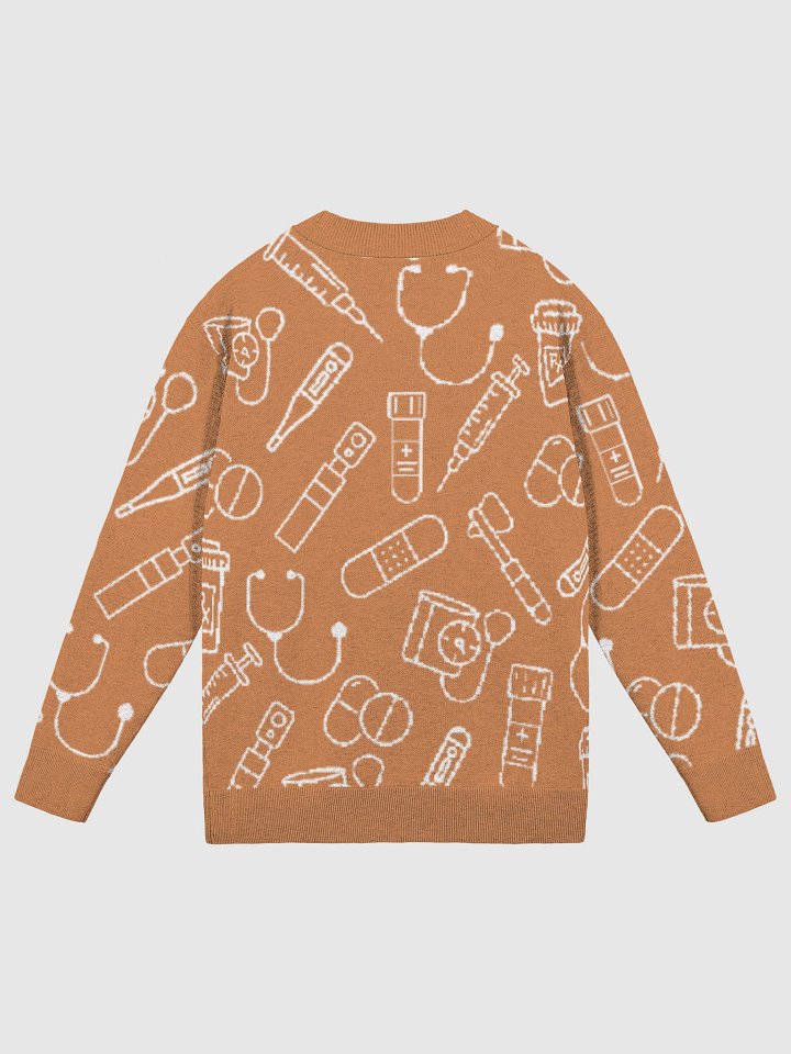 clinic cardigan (fall edition - orange) product image (2)