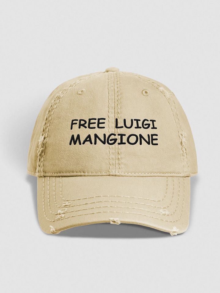 FREE LUIGI MANGIONE Distressed Hat product image (1)
