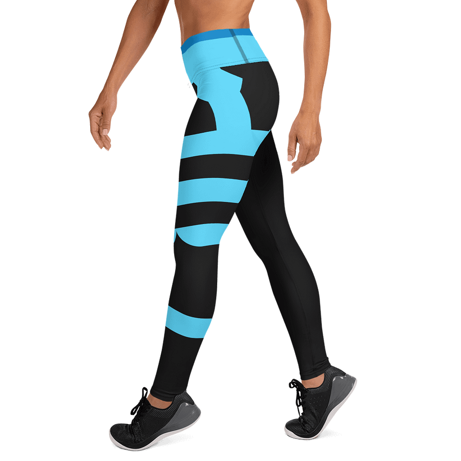 Smashley Fitness - Fitness Blue Yoga Leggings product image (4)