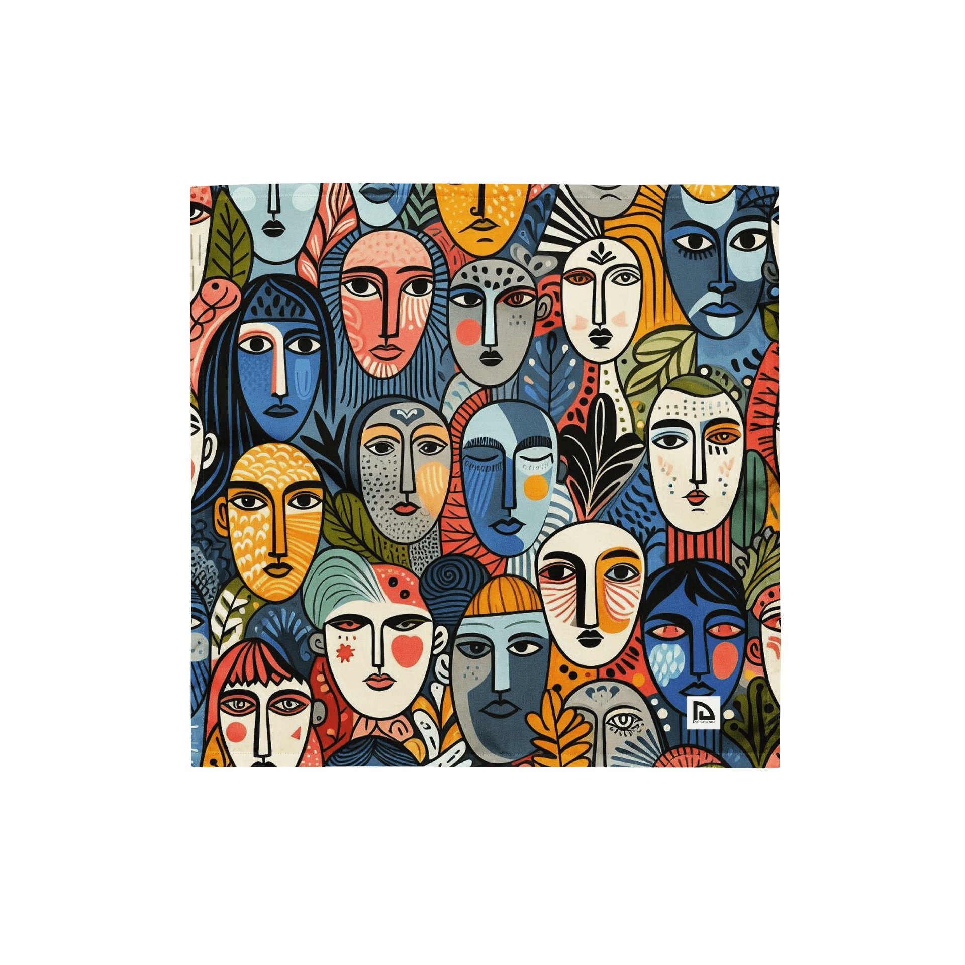 Faces Art Bandana product image (1)