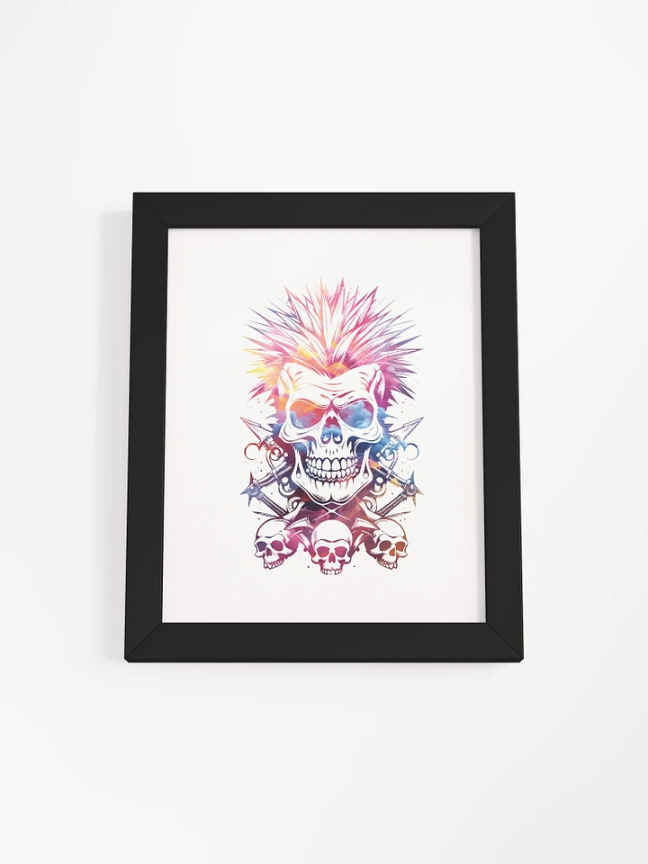 Skull with 3 skulls Skull, skulls, skull art design, skeleton, skull and bones, scary, skull tattoo, artistic skull, human skull, dark skull, bones, Halloween product image (2)