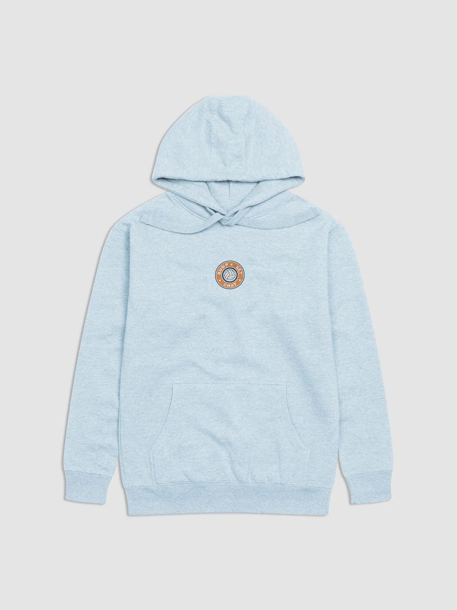 Bump Set Chat Stickman Volleyball Emblem Hoodie product image (13)