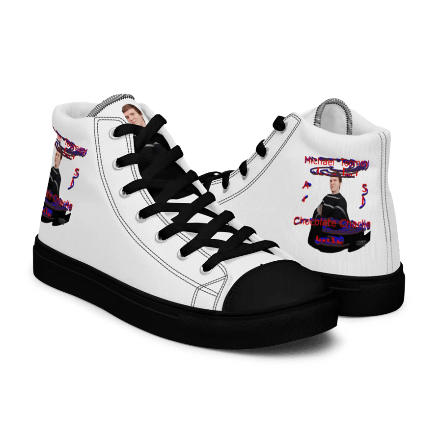 Michael Toomey As Chocolate Charlie 00 - Women's High Top Canvas Shoes product image (11)