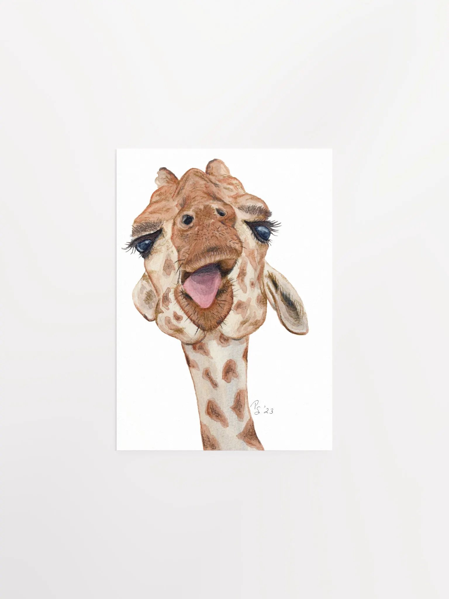 What's Up? Giraffe Poster product image (5)