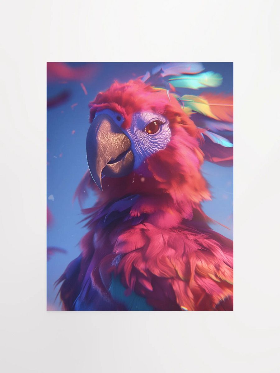Vibrant Parrot Fantasy Poster product image (2)