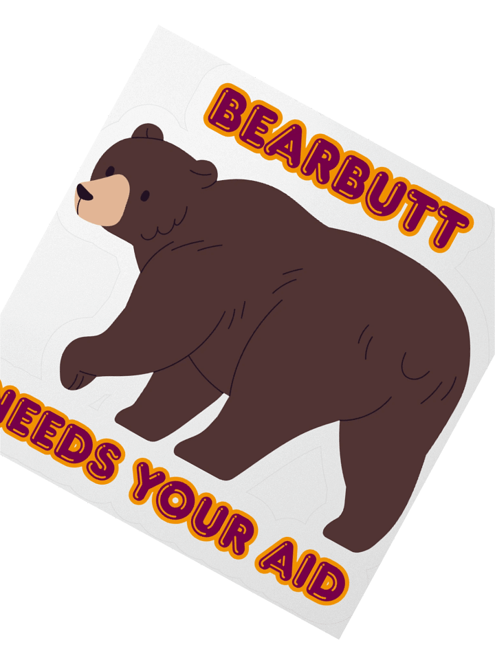Bearbutt Sticker product image (5)