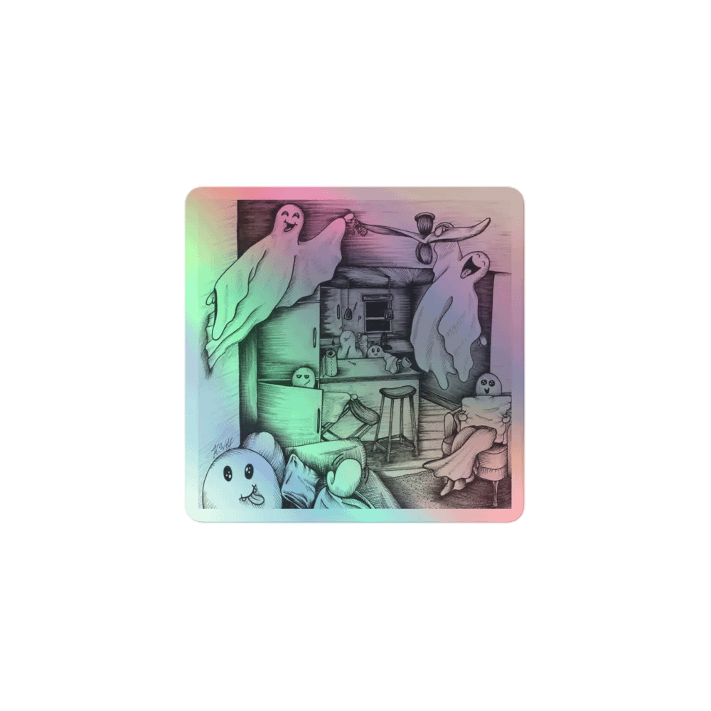 Haunted Apartment, Sticker Sheet product image (1)