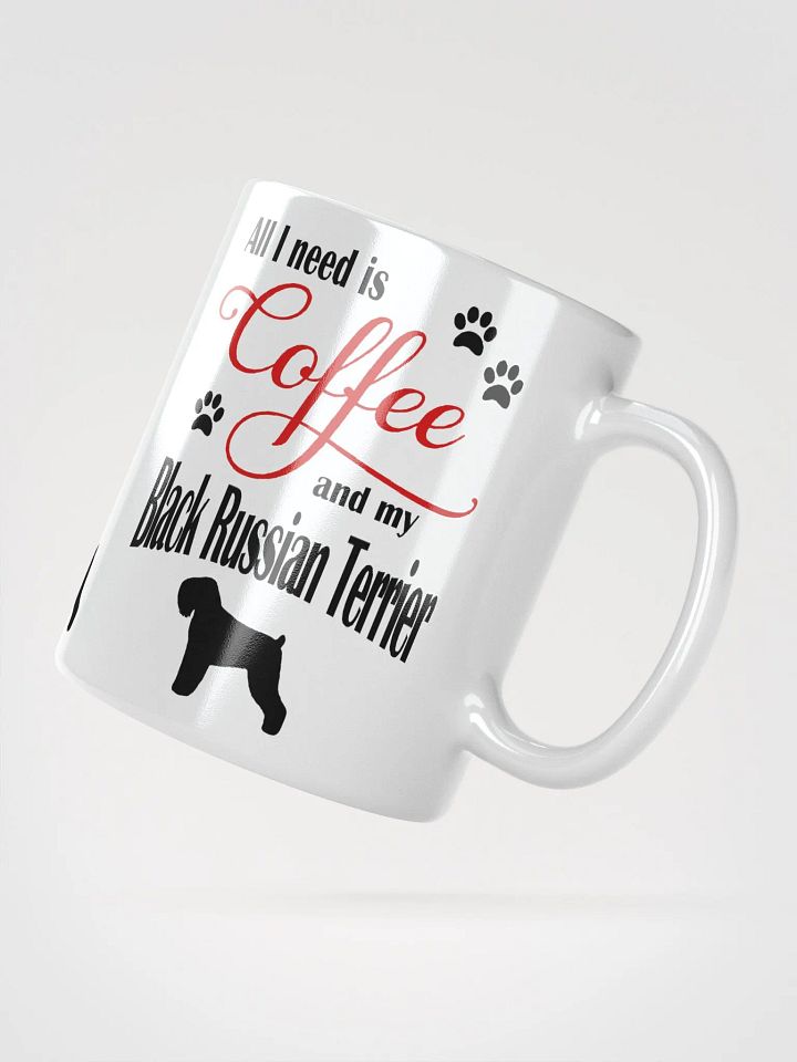 Coffee and my Black Russian Terrier Mug product image (2)