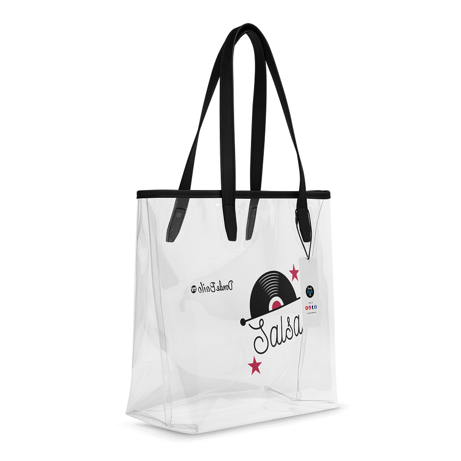Salsa! Plastic Clear Tote Bag product image (6)