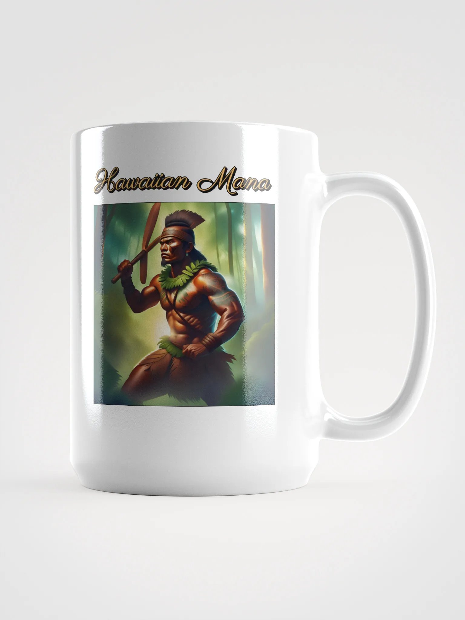 Hawaiian Mana Warrior Mug product image (1)
