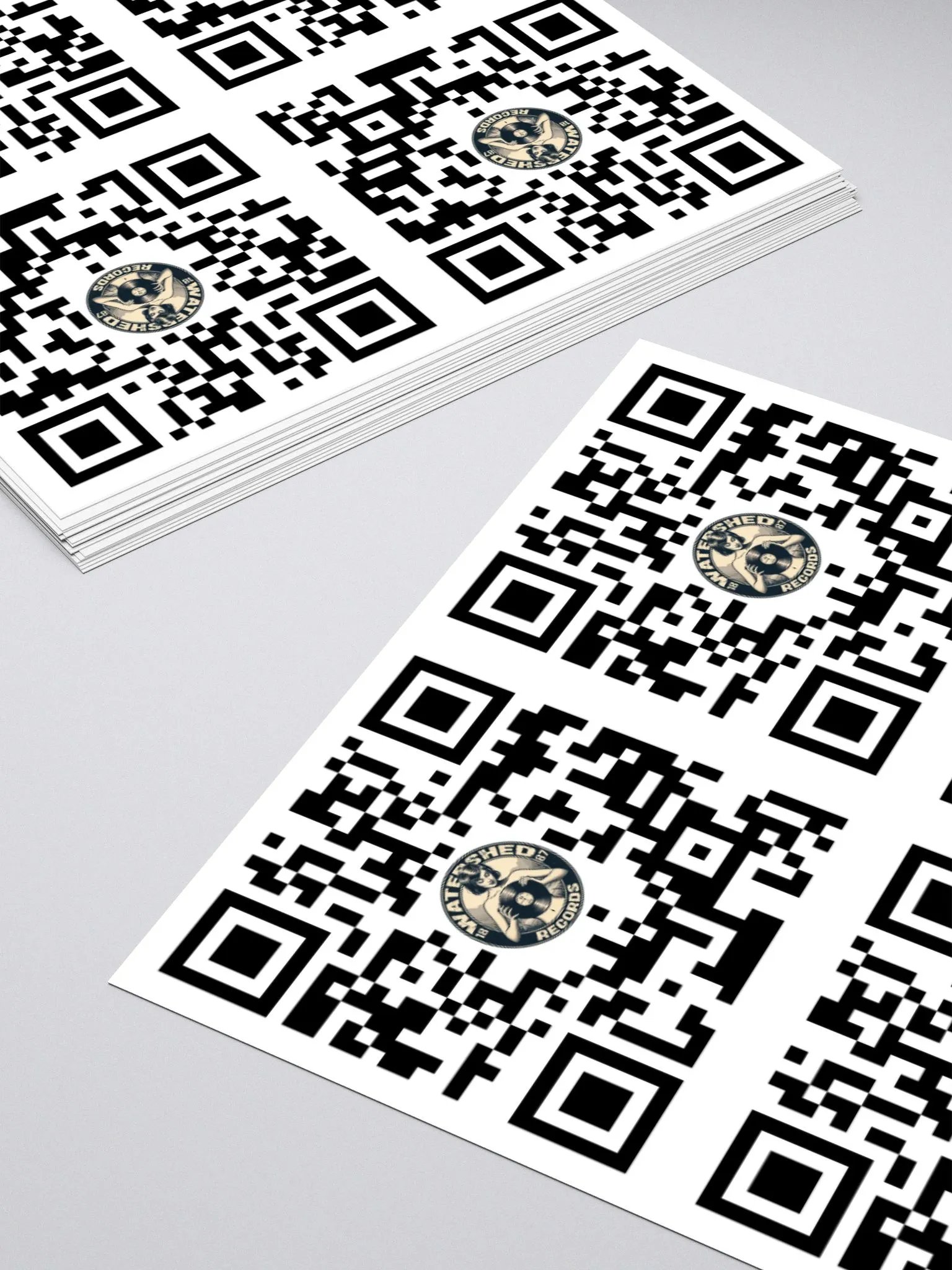 Watershed Records QR Code Stickers product image (3)