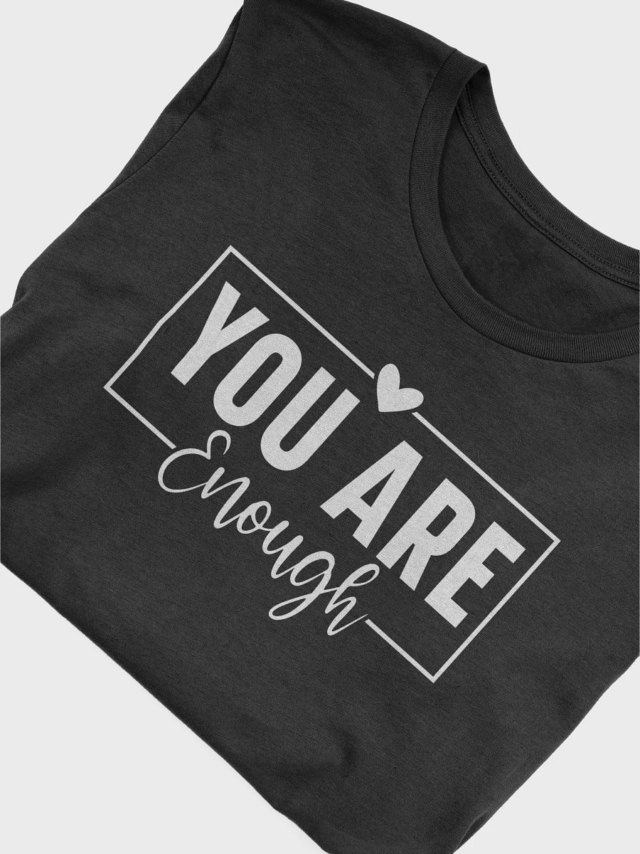You Are Enough - Women's Black T-Shirt product image (6)