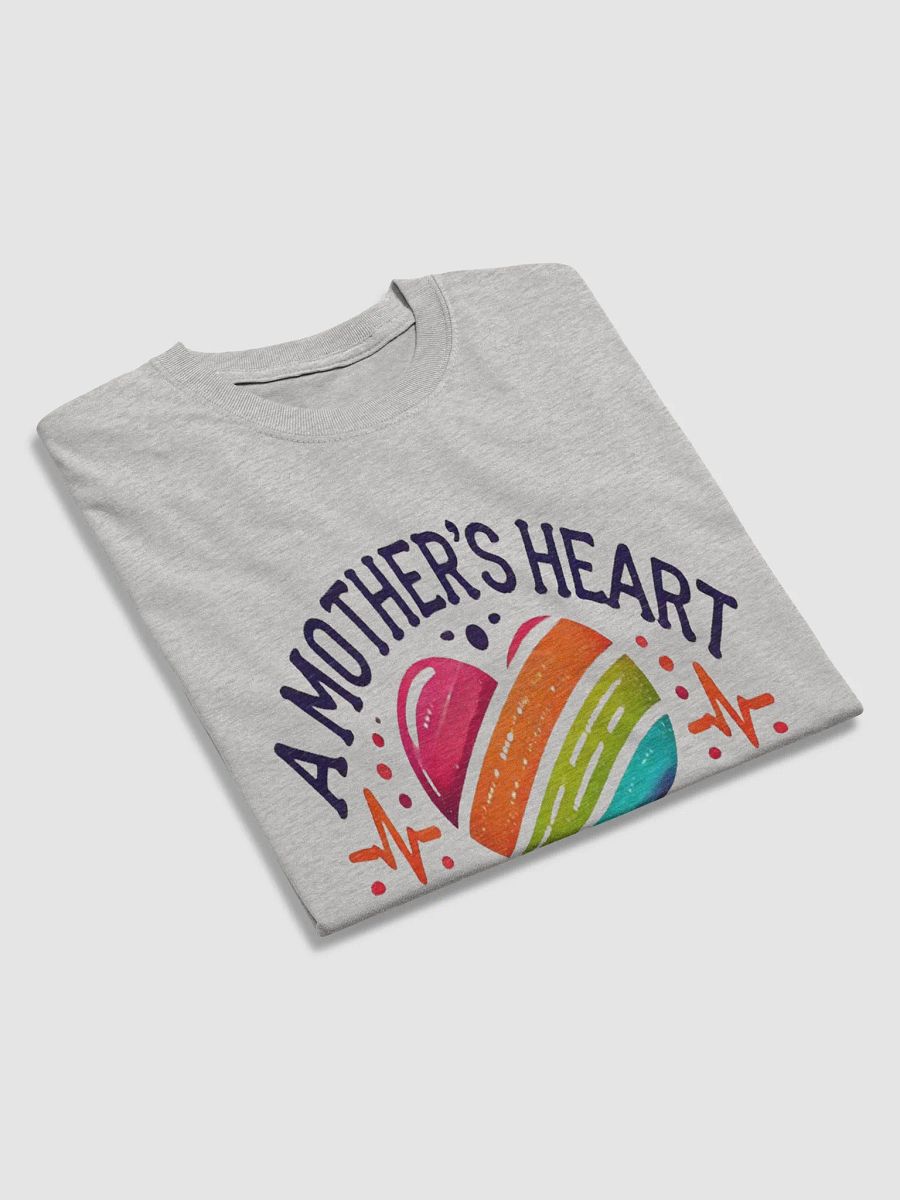 Mother's Heart Striped Tee product image (41)