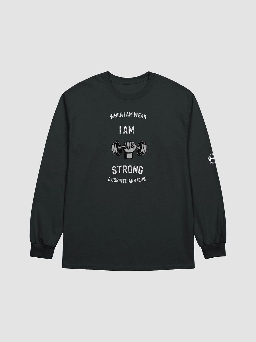 I Am Strong Unisex Long Sleeve product image (1)
