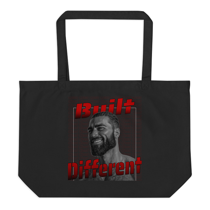 Built Different Tote Bag product image (3)