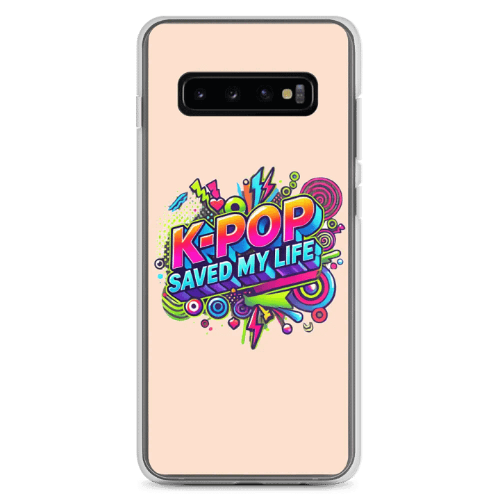 K-POP SAVED MY LIFE Clear Samsung® Case product image (2)