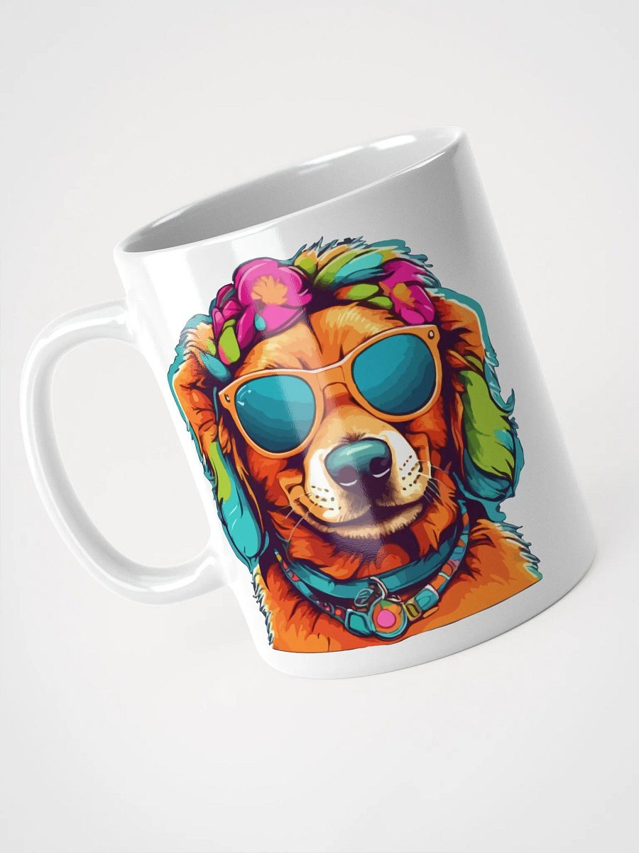 Hippie Dog 4 , Mug product image (6)