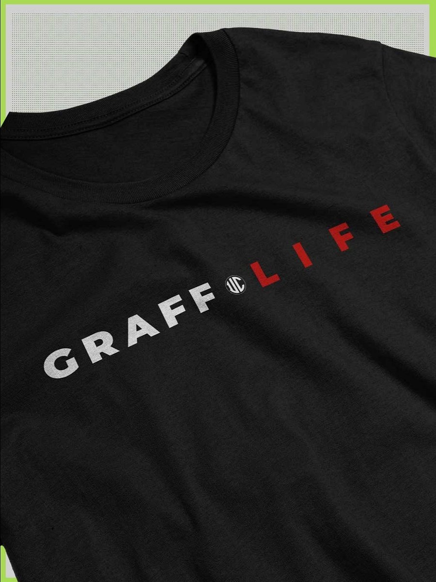 Graffiti T-Shirt | Graff + Life | Minimalist Graffiti Artist Streetwear product image (10)