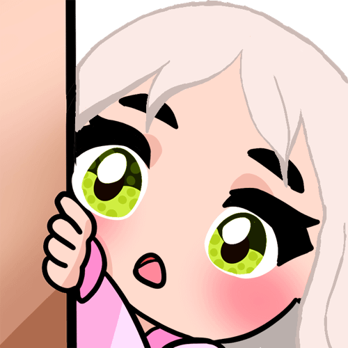 Lurk Emote - Blonde Hair, Fair Skin, Green Eyes product image (1)