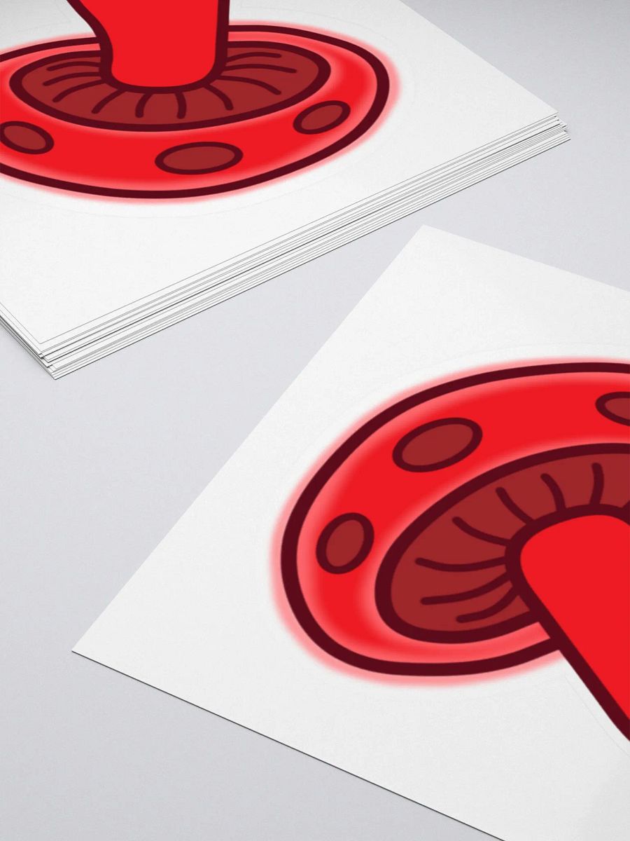 ManaMushroomRed Sticker product image (4)