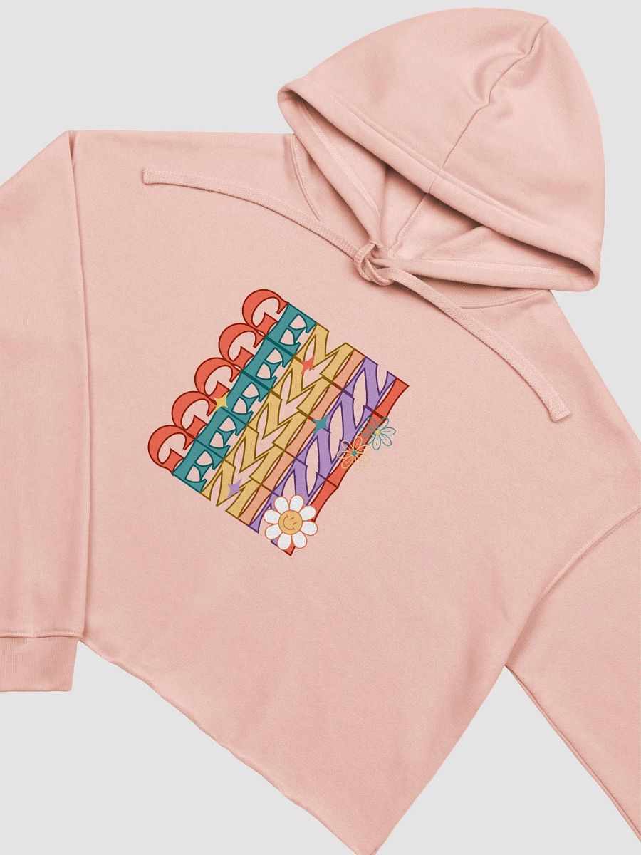 Gemini Groovy Cropped Hoodie product image (3)