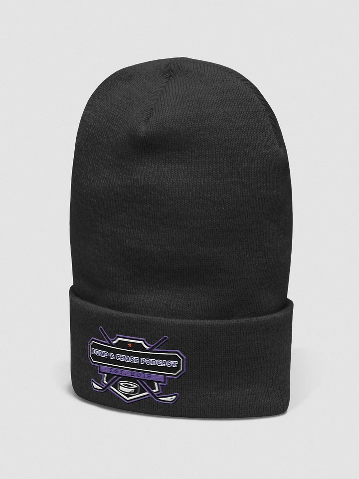 Dump & Chase Podcast Embroidered Beanie product image (2)