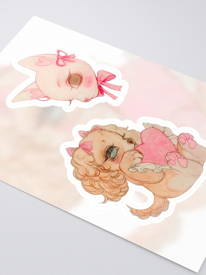 ♡ Soft Hearts ♡ Stickers product image (2)